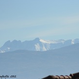 Olympus summits from Kozani, Mount Olympus
