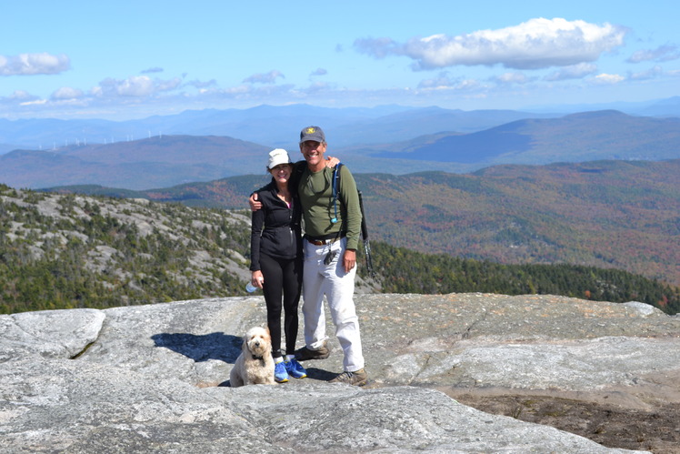 Steve, Carol and Cody, Mount Cardigan