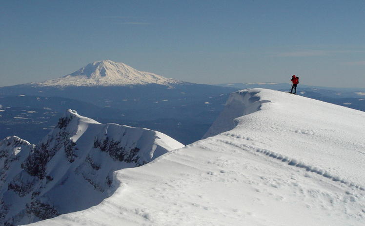 South Rim view..., Mount Saint Helens