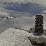 Alkazaba, Mulhacen and Veleta from Sierra Nevada (left to right)