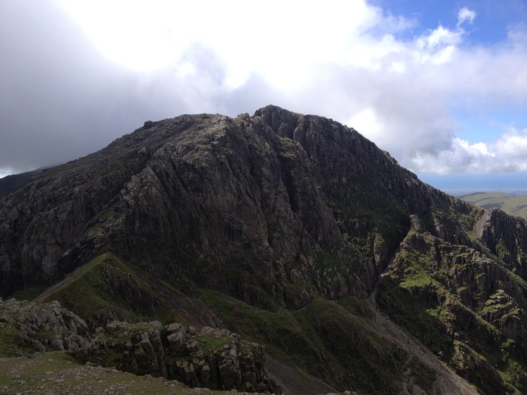 Scafell from Scafell Pike