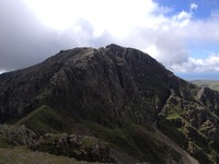 Scafell from Scafell Pike photo