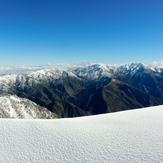 Looking toward Mount Baldy from Baden Powell, Mount Baden-Powell