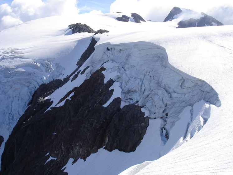 Mt. Alfred. North glacier, Mount Alfred