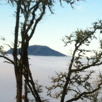 Mt Pisgah looking like Mt. Fuji, Mount Pisgah (Oregon)