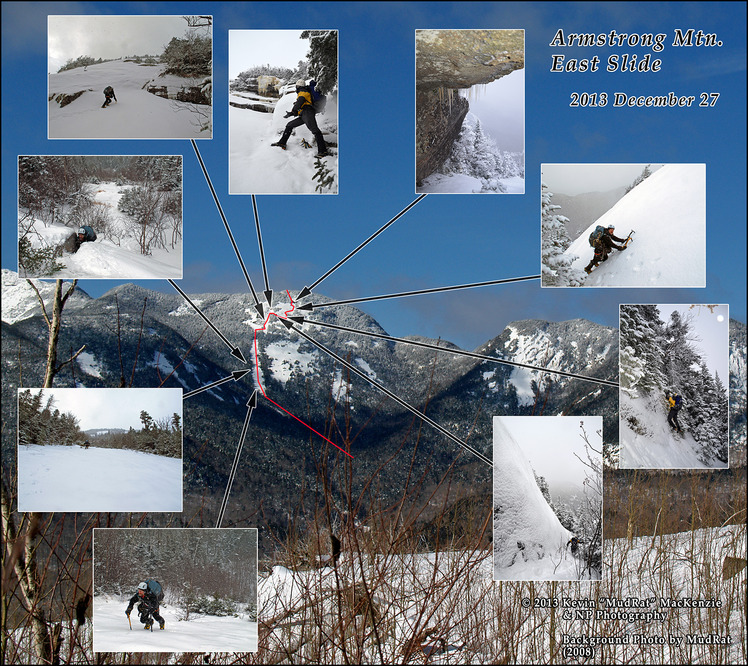 Armstrong Mt. East Face, Armstrong Mountain (Keene Valley, New York)