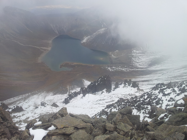 Crater, Nevado de Toluca