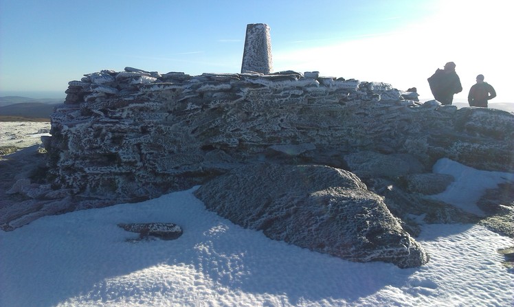 summit Lugnaquilla