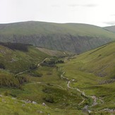 route from Glenmalure, Lugnaquilla