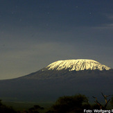 Kilimanjaro range from southwest, Mount Kilimanjaro