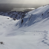 Croaghgorm with Lough Eske in background, taken 15 February 2014