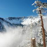 Mt. Baldy in snow, Mount Baldy (San Gabriel Range)