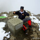 snow on the peak of Ras Dejen, Ras Dashen