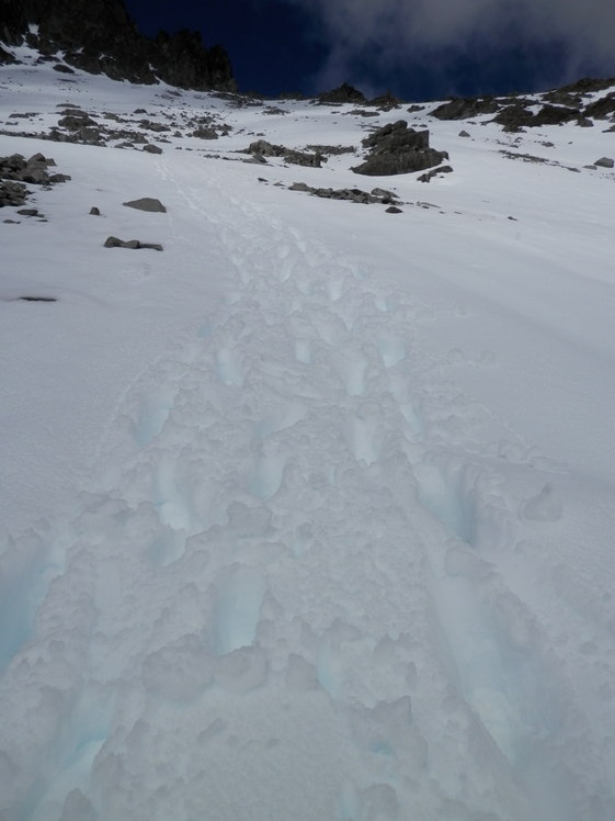 Going Down Mt Tapuaenuku 08.03.14, Mt Tapuaenuku (Kaikouras)