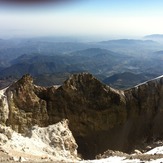 cima, crater, Pico de Orizaba