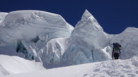 Chegando no Ice Cliff, Cho Oyu or Qowowuyag ( 卓奧有山) photo