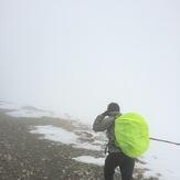 Going to tochal in a foggy day in 3880 height