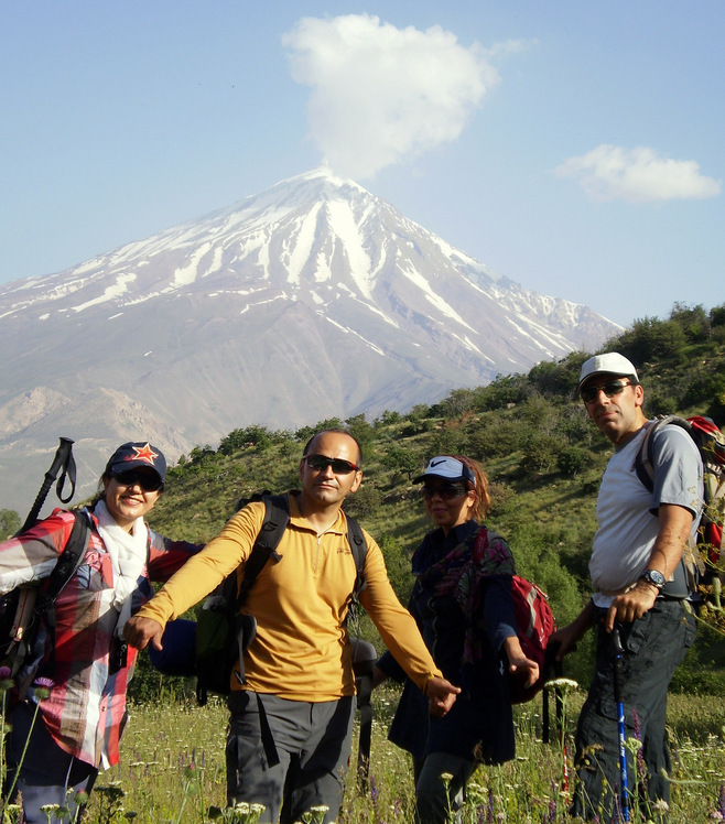 Ali Saeidi NeghabeKoohestaN, Damavand (دماوند)