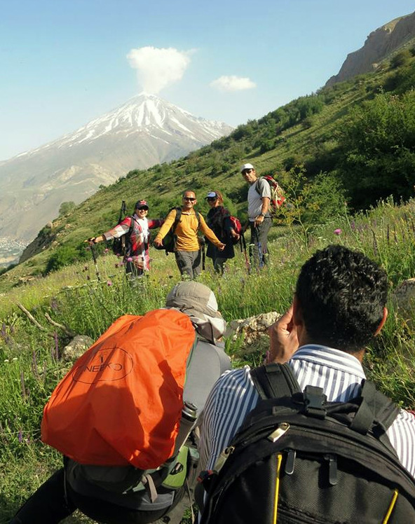 Ali Saeidi NeghabeKoohestaN, Damavand (دماوند)