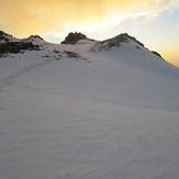 Sabalan peak s sunset, سبلان