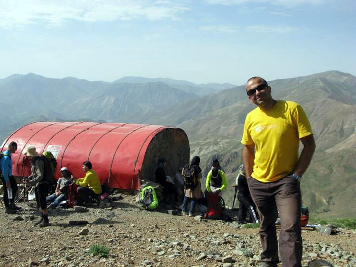 Ali Saeidi NeghabeKoohestaN, Alam Kuh or Alum Kooh