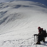 Just coming down from the "ladder to heaven", Illimani