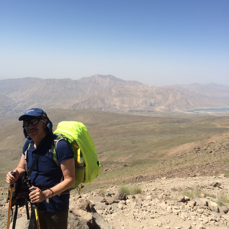 before Bargah in peak's path, Damavand (دماوند)