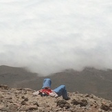 relaxing  in coming back from peak, Damavand (دماوند)