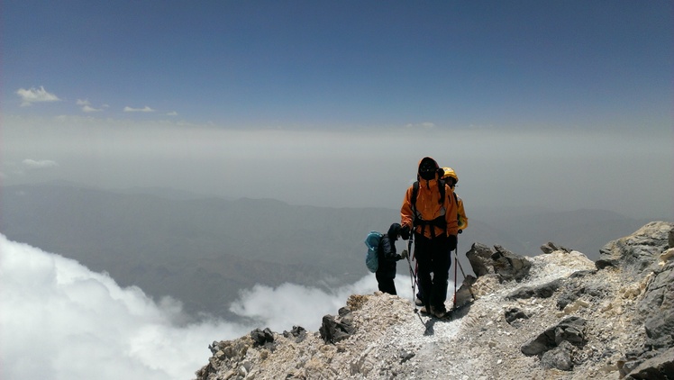 صعود گروه هراز آمل به قله دماوند, Damavand (دماوند)