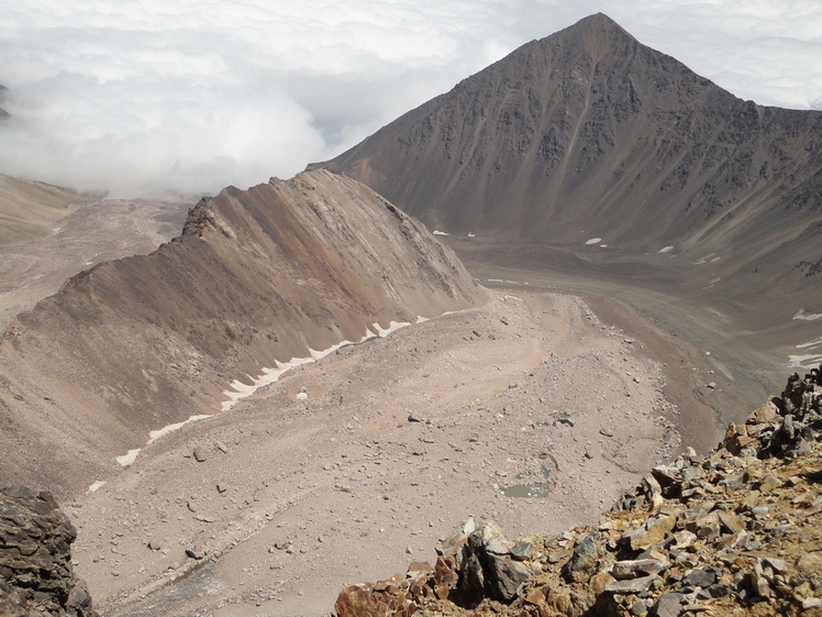 View of Siah`Kaman, Alam Kuh or Alum Kooh