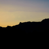Sunset over Monte Petrella