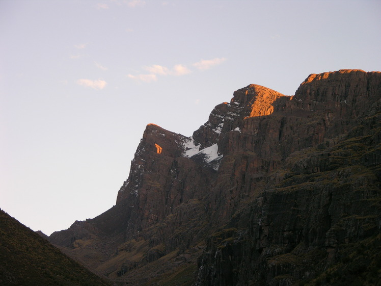 Pico Tunari Cara Sur, Cerro Tunari