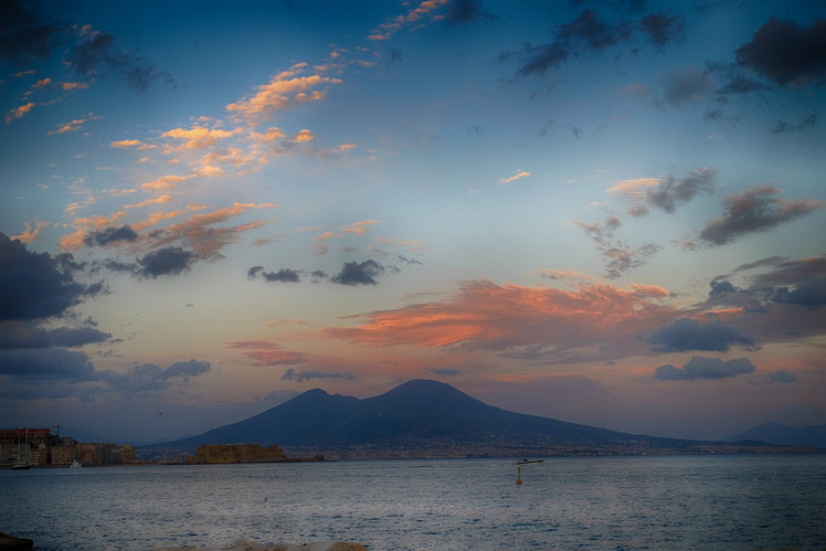 Vesuvius from Naples