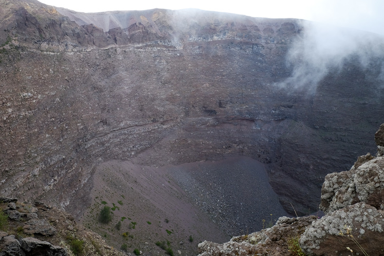 Crater of Vesuvius