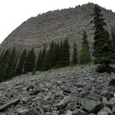 view from highline trail Lake Louise, The Beehive (Alberta)