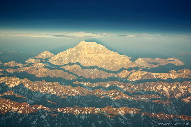 Atardecer en el Monte Aconcagua