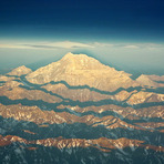 Atardecer en el Monte Aconcagua