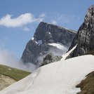 The west face of the mountain