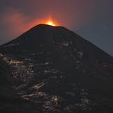 ERUPCION VOLCAN LLAIMA AÑO 2008