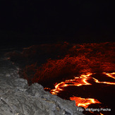 night at the magma lake, Erta Ale