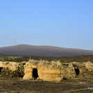 first military camp, with Erta Ale 12 km in the background