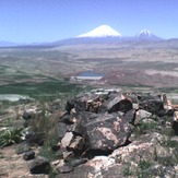 ararat mountains view from small danalo-iran(2), Mount Ararat or Agri