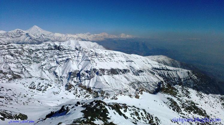 قله دماوند از قله کلکچال, Kolakchal