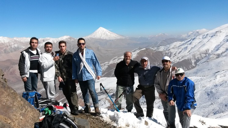 naser ramezani mount rizan, Damavand (دماوند)