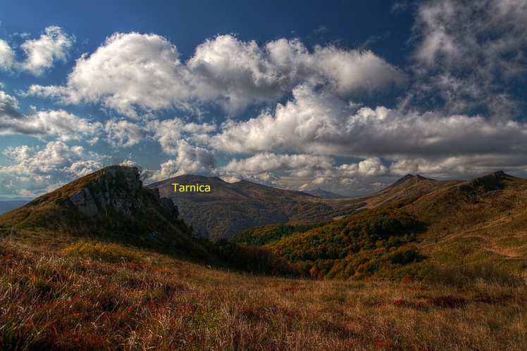 Tarnica widziana od SE (view from SE)