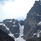 Climbing south side of Cântaro Magro