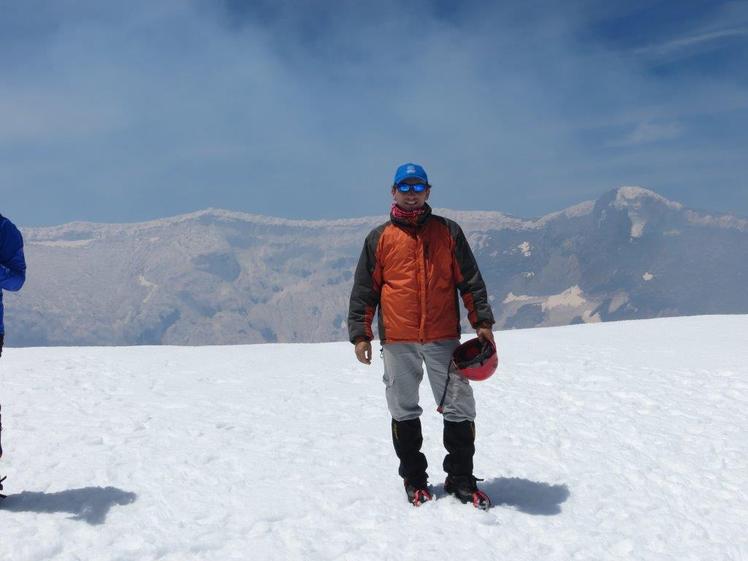 Disfrutando la Cumbre, Volcan Villarrica