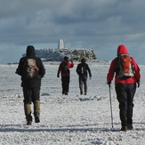 Top of Lugnaquillia, highest point in Leinster, Lugnaquilla