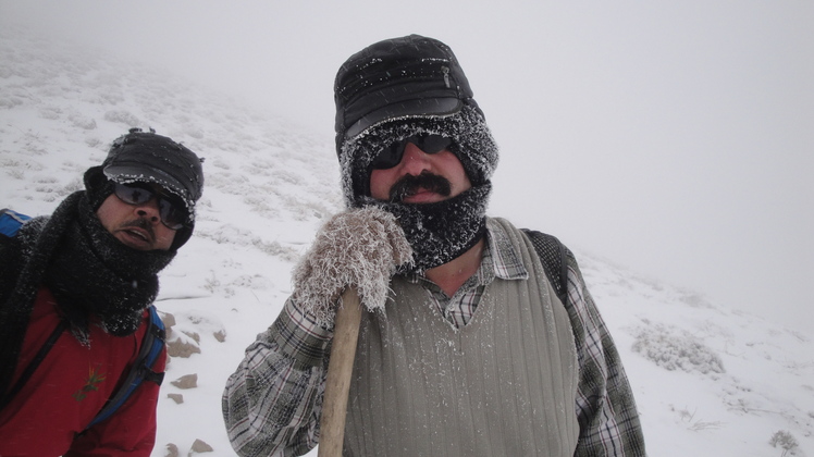 چگالش برف بروی دستکش, Mount Binalud