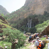 naser ramezani shevi waterfall, سن بران